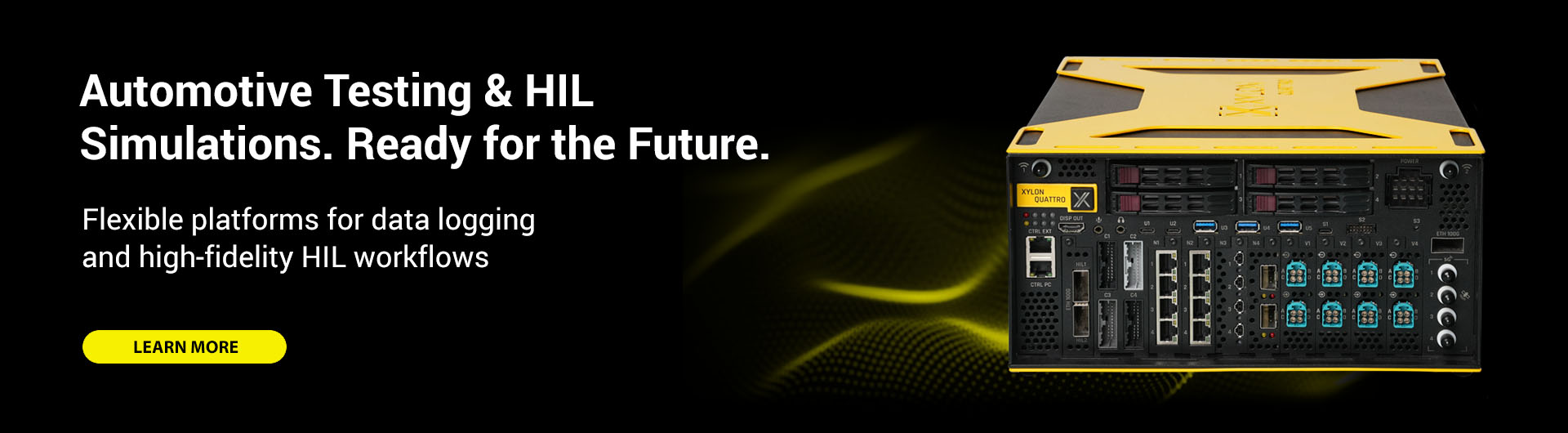 Automotive testing & HIL ready for the future